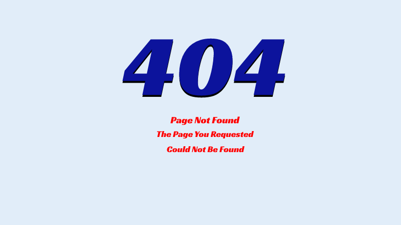 Error 404